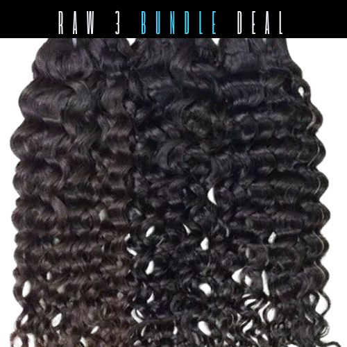 Raw Burmese Curly 3 Bundle Deals